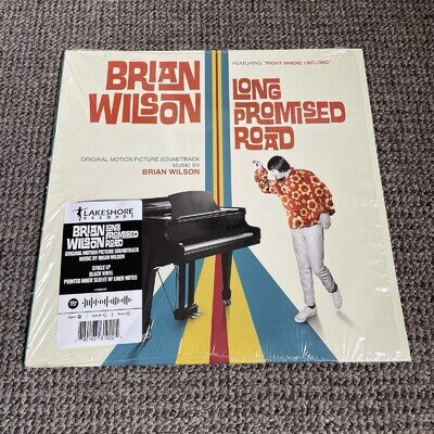Brian Wilson – Long Promised Road (Soundtrack) Vinyl Record SEALED Black 2023