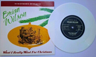 Brian Wilson/Beach Boys - What I Really Want For Christmas "7 vinyl record Mint