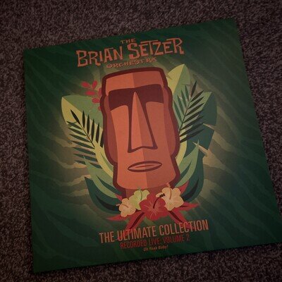 THE BRIAN SETZER ORCHESTRA-THE ULTIMATE COLLECTION-VOL.2 Orange Vinyl.