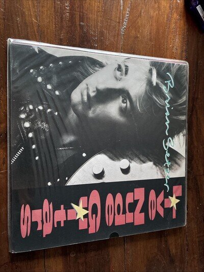 Brian Setzer Live Nude Guitars Vinyl LP 1988 EMI Manhattan 1st Press