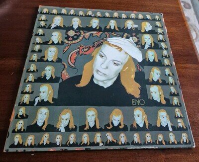 Brian Eno-Taking Tiger Mountain (By Strategy) 1974 Pink Rim Island LP UK Press