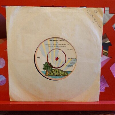 Brian Eno - Seven Deadly Finns 7" Single