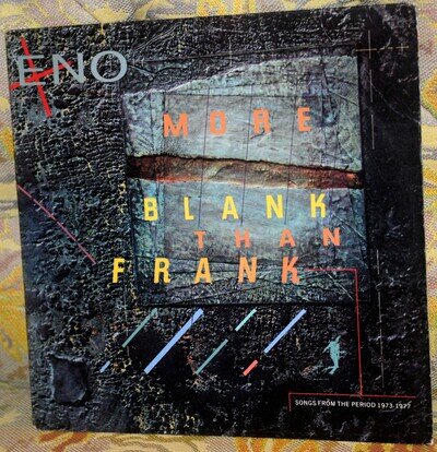 Brian Eno - More Blank Than Frank - vinyl LP (EG) (1986)