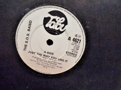 THE S.O.S BAND " JUST THE WAY YOU LIKE IT " 7" EX+ COND.IN PIC SL.