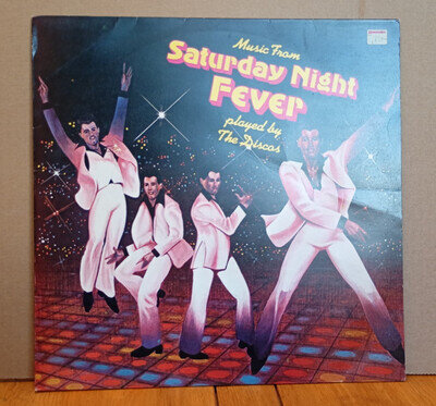 The Discos: Music From Saturday Night Fever (1977) 12" Vinyl LP / Very Good Plus