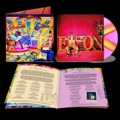Elton John & Brandi Carlile Who Believes In Angels? (New Vinyl LP) Pink Spiral