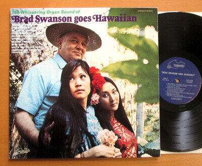 THS 9013 Brad Swanson Goes Hawaiian Organ EXCELLENT Thunderbird Records Stereo