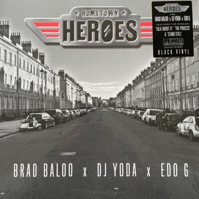 Hometown Heroes Brad Baloo X DJ Yoda X Edo G – Red LP New & Sealed