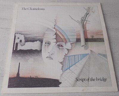 The Chameleons - Script Of The Bridge (1985 UK vinyl LP reissue Statik Records)