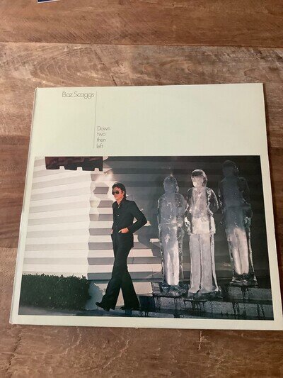 BOZ SCAGGS - DOWN TWO THEN LEFT LP CBS 86028 CBS RECORDS 1977 VG