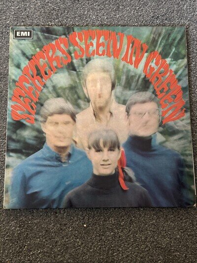 The Seekers ~ Seekers Seen In Green ~ 1967 ORIG. GB VINYL LP RECORD SX 6193 EX