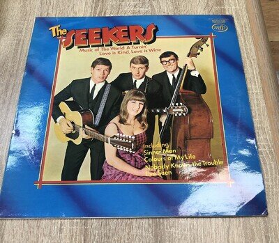 The Seekers-Music of The World A Turnin - Vinyl LP Album - Cleaned & Play Tested