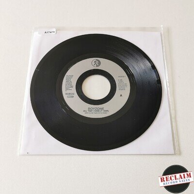 boyzone - all that i need 7" vinyl record VG