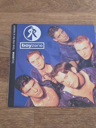 Boyzone Love Me For A Reason 7" Irish Pressing Polydor 1994 Daydream Believer