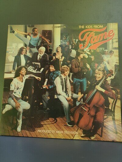 The Kids From Fame 12" Vinyl LP Album Record 1982 BBC Records Gatefold Sleeve