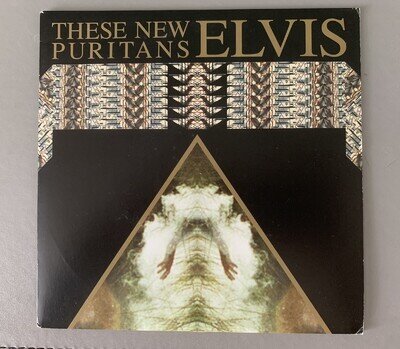 These New Puritans - Elvis 7” Vinyl Single - Angular Label 2008 EX/EX