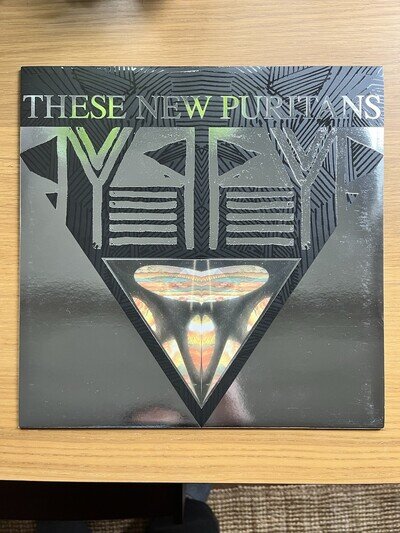 These New Puritans BEAT PYRAMID Vinyl LP 2008 rare indie sleaze Ex/NM