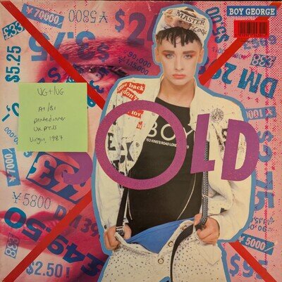 Boy George Sold Vinyl Record VG+/VG V2430 1987