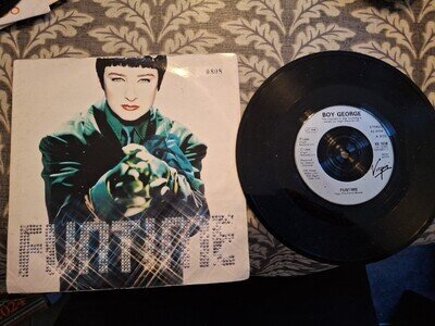 BOY GEORGE "FUNTIME" 45 RPM VINYL SINGLE 1995 VG+ (NUMBERED)