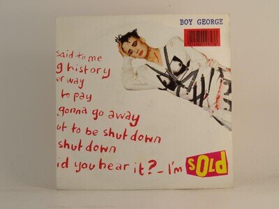 BOY GEORGE SOLD (67) 2 Track 7" Single including Picture Sleeve VIRGIN RECORDS