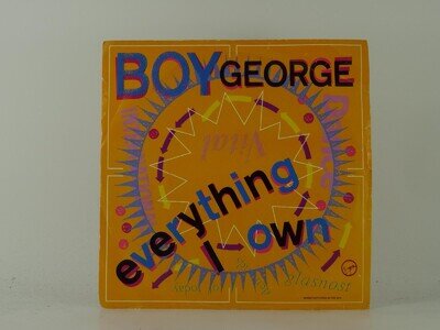 BOY GEORGE EVERYTHING OWN (6) 2 Track 7" Single including Picture Sleeve VIRGIN