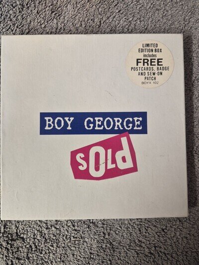 boy george sold limited edition box set Rare single 45 EX