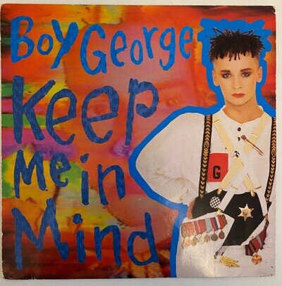 Boy George-Keep Me In Mind-7" Single-1987-Virgin-BOY 101-VG+/VG+