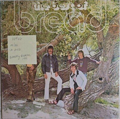 Bread The Best Of Bread Vinyl Record VG+/VG K 42115 1972