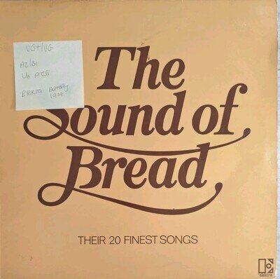 Bread The Sound Of Bread Vinyl Record VG+/VG K52062 1977