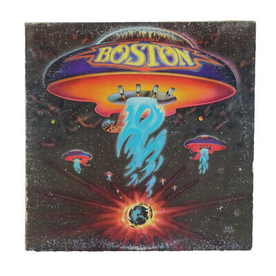 Boston 1976 Canada Pressing Epic Records Self Titled Vinyl LP VG/VG