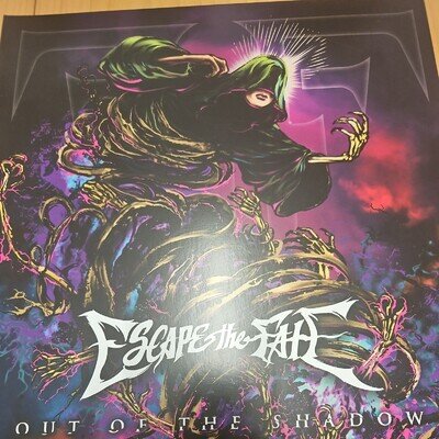 FATE ESCAPE: OUT OF THE SHADOWS (TEAL VINYL) - LP vinyl *BRAND NEW*