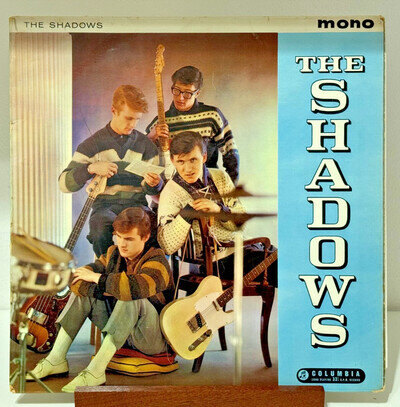 THE SHADOWS SELF TITLED 12" VINYL 33SX 1374 1961