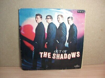 The Shadows – Out of The Shadows 1962 France 10” LP Columbia FP 1143