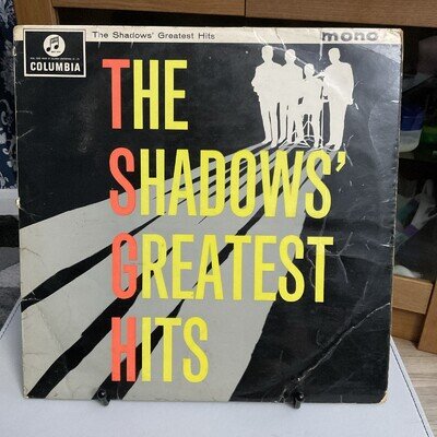 The Shadows Greatest Hits - Columbia - 33SX1522 - 1963 - UK