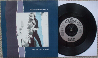 Bonnie Raitt - Nick Of Time / The Road's My Middle Name - EX- 45 + PS