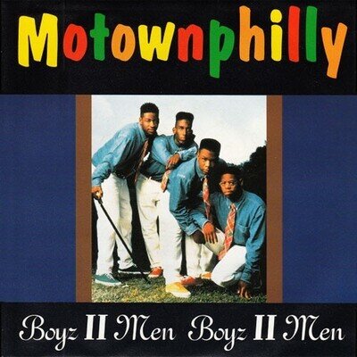 Boyz II Men – Motownphilly - 7" Vinyl - 1992 - TMG1402 - AERV - EX/VG+