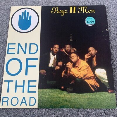 Boyz II Men End Of The Road 12" EP (1992) Motown TMGX 1411