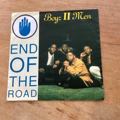 Boyz II Men (Boys To) End Of The Road, 7” jukebox single, plays great
