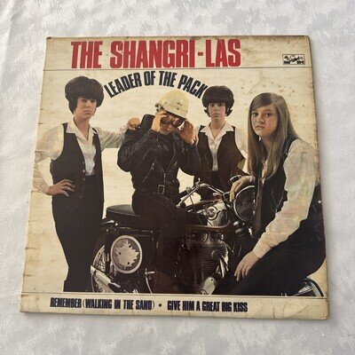 Rare The Shangri-Las Leader of the Pack Vinyl Record