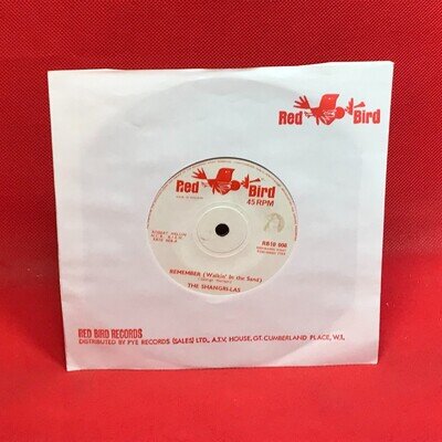 THE SHANGRI-LAS Remember (Walking In The Sand) 1964 UK 7" vinyl single 45 record