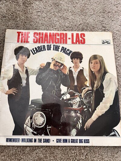 The Shangri-Las Leader of the Pack UK Charly Reissue Vinyl Record