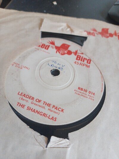The Shangri-Las Leader of the Pack.7" Vinyl Single.