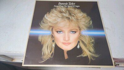 Bonnie Tyler - Faster Than The Speed Of Light lp vinyl - 1st UK Press