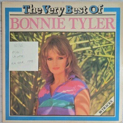 Bonnie Tyler The Very Best Vinyl Record VG/VG RCALP5046 1978