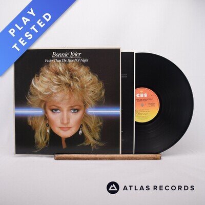 Bonnie Tyler Faster Than The Speed Of Night LP Album Vinyl Record - EX/EX