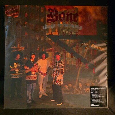Bone Thugs-N-Harmony E. 1999 Eternal. Vinyl Me Please Red White LP VMP 2 x LP