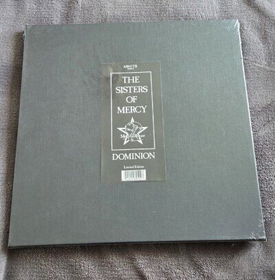 The Sisters Of Mercy -Dominion | Limited Edition 12” Box inc poster MR43TB Vinyl