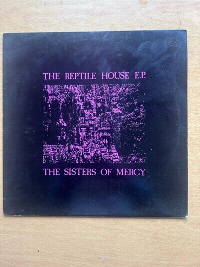 THE SISTERS OF MERCY - THE REPTILE HOUSE EP. VINYL 12". 1983. A Merciful Release
