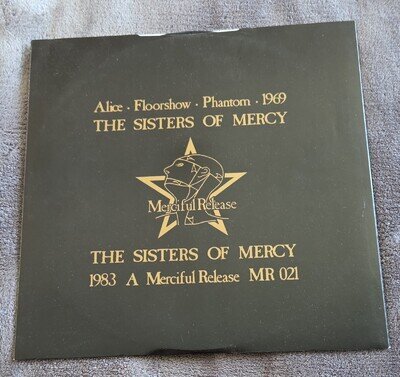THE SISTERS OF MERCY ALICE 12” UK PRESS MR 021 MERCIFUL RELEASE 1983