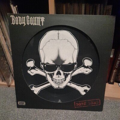 BODY COUNT ~ Born Dead ~ 1994 UK Limited Edition 4-track 12" vinyl Picture Disc